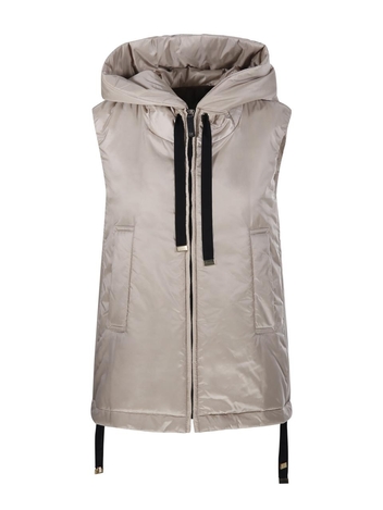 막스마라 더 큐브 SS25 GREENGO QUILTED GILET 2519291034600 Nude & Neutrals