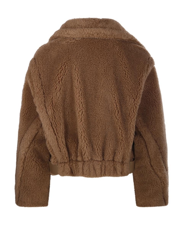 막스마라 SS25 GARDONE TEDDY JACKET 2511081051600 Brown