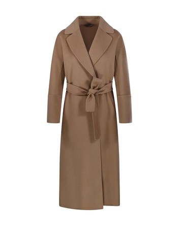 S 막스마라 SS25 ELISA LONG COAT 2519011081600 Nude & Neutrals