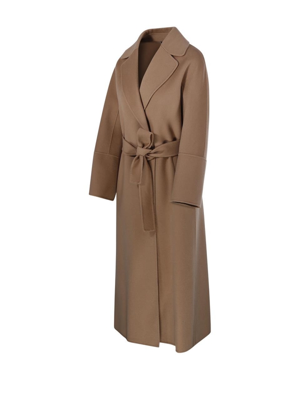 S 막스마라 SS25 ELISA LONG COAT 2519011081600 Nude & Neutrals