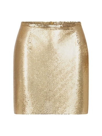 파코라반 SS25 Skirt Paco Rabanne 25PIJU012 MHO006 P794 GOLD