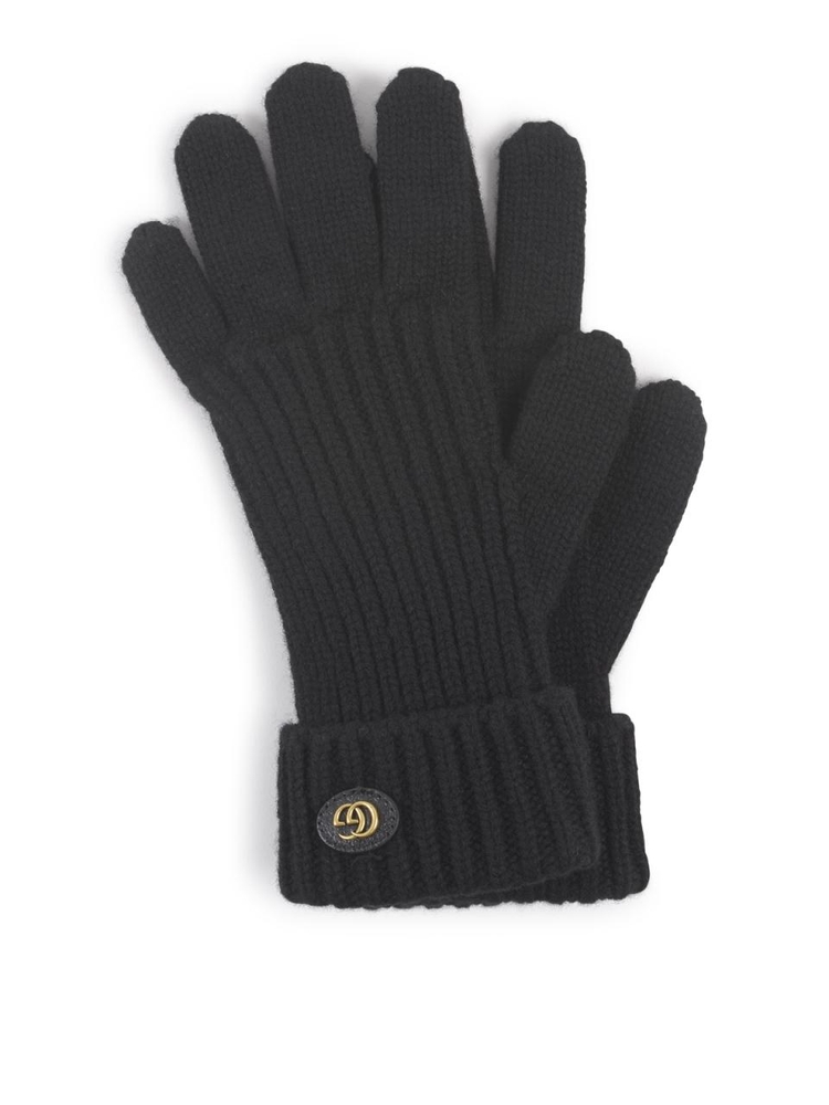 구찌 FW24 Gucci Gloves Black 7885033GB021000 Black