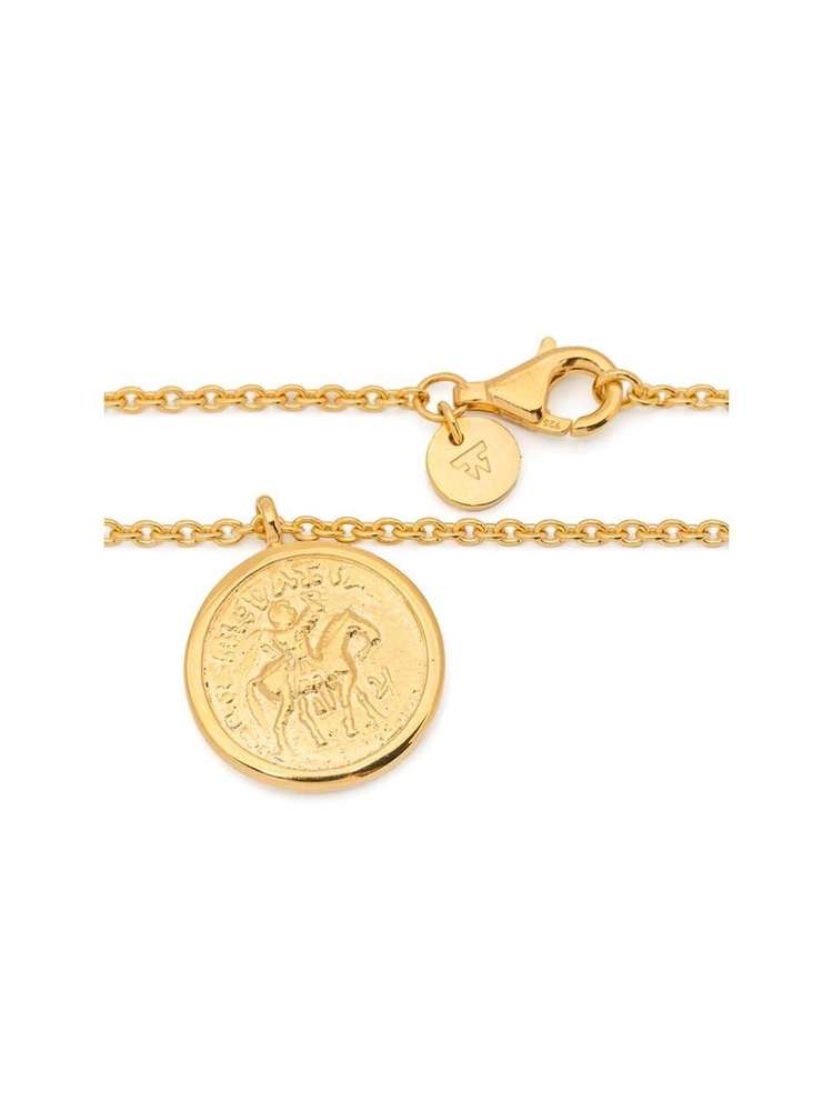 톰 우드 SS25 Jewellery Tom Wood 100229 COIN PENDA  GOLD