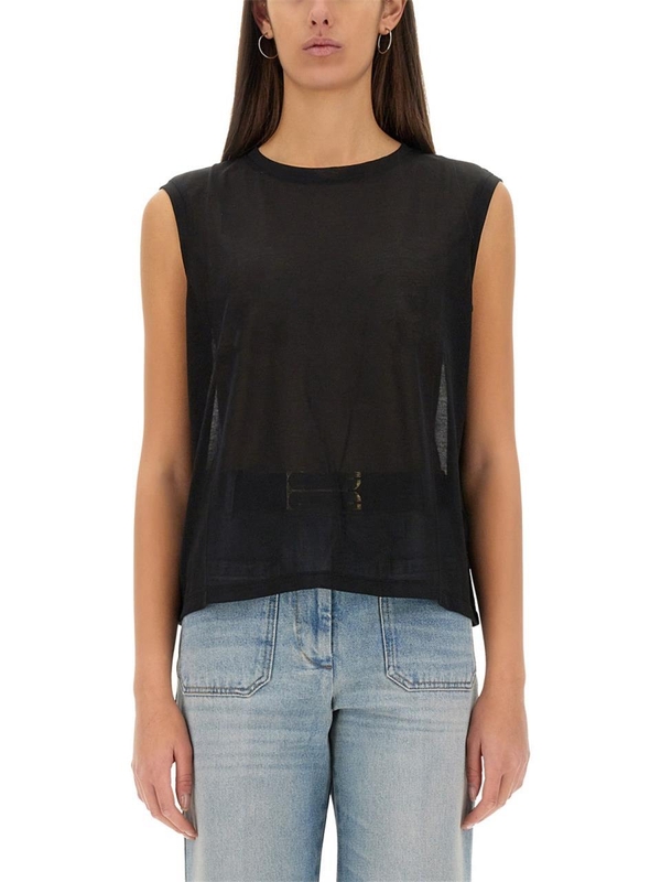 빅토리아베컴 SS25 VICTORIA BECKHAM Top 1125JTS006164A_BLACK BLACK