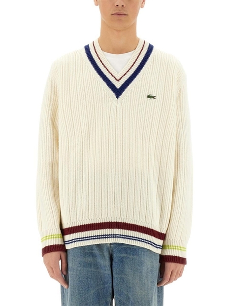 라코스테 FW24 LACOSTE Sweater AH3133_R1T WHITE