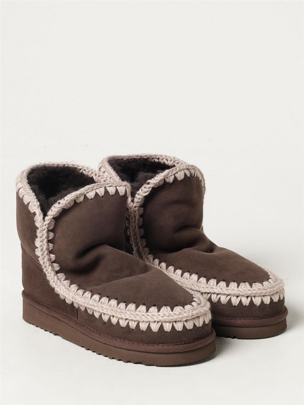 모우 FW24 Eskimo 24 Mou Suede Boot FW101001A MOCHA Brown