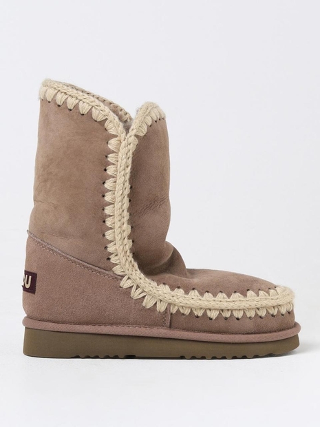 모우 FW24 Eskimo 24 Mou Suede Boot FW101001A ELGRY Beige