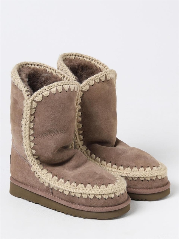 모우 FW24 Eskimo 24 Mou Suede Boot FW101001A ELGRY Beige