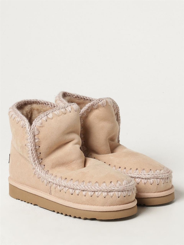 모우 FW24 Eskimo 24 Mou Suede Boot FW101001A ROBE Powder Pink