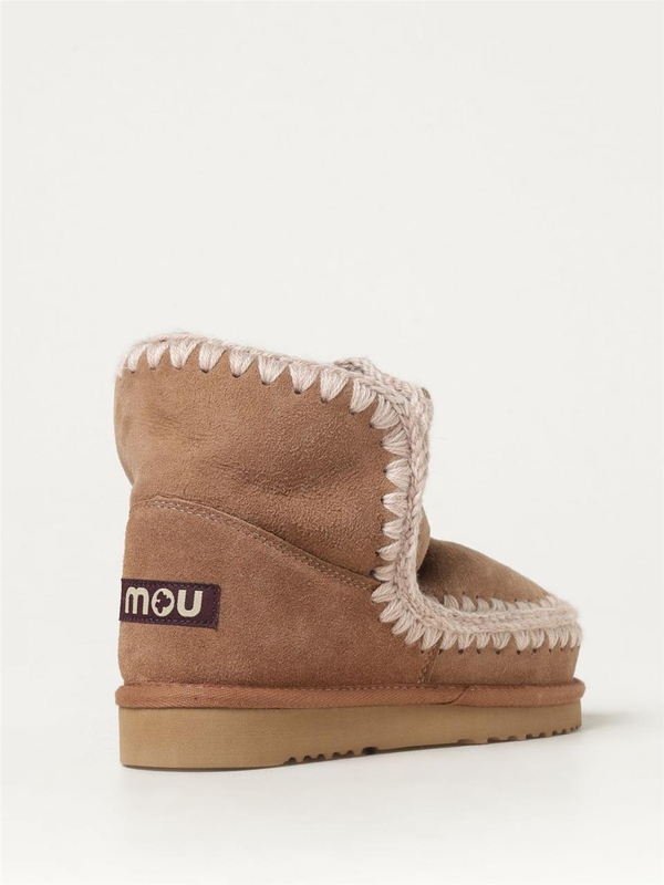 모우 FW24 Eskimo 24 Mou Suede Boot FW101001A PKBRO Camel