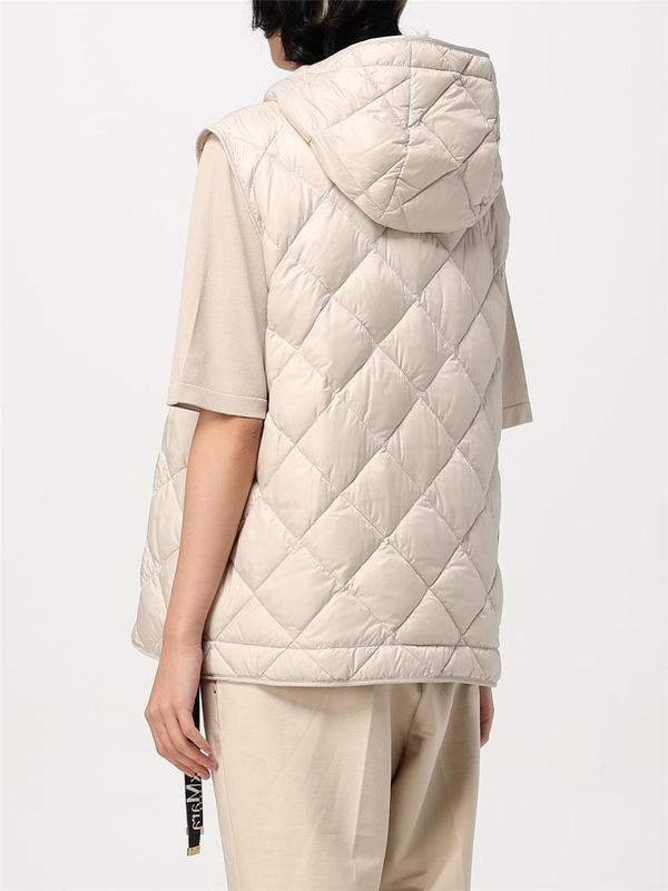 막스마라 더 큐브 FW24 Max Mara The Cube Quilted Nylon Vest 2429296035600 081 Ice