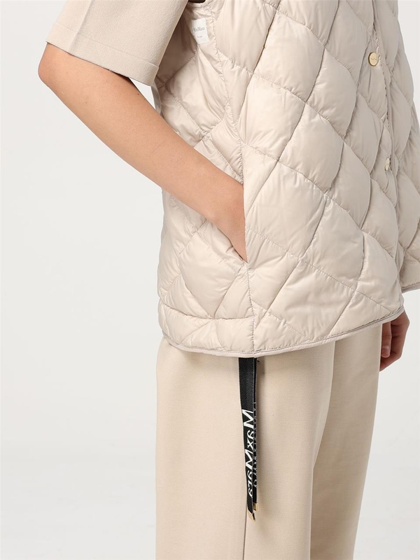 막스마라 더 큐브 FW24 Max Mara The Cube Quilted Nylon Vest 2429296035600 081 Ice