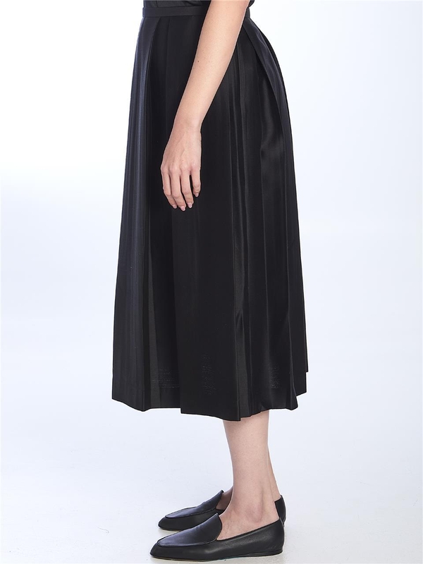 토템 SS25 Black Skirt 251WRB0273_FB0324_001 BLACK