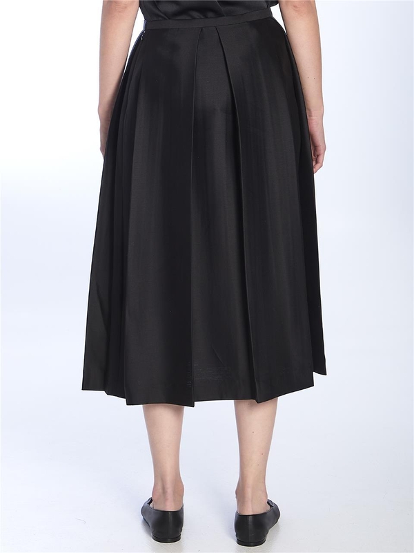 토템 SS25 Black Skirt 251WRB0273_FB0324_001 BLACK