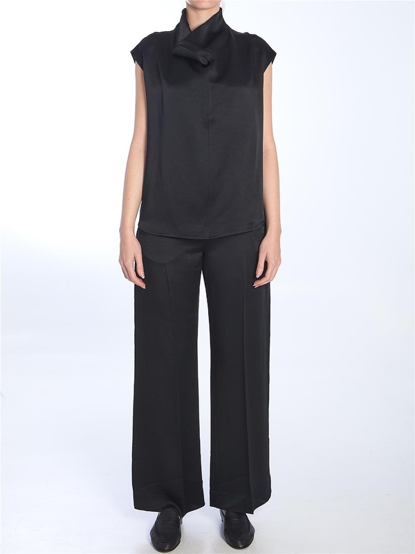 토템 SS25 Black Trousers 251WRB4483_FB0344_001 BLACK