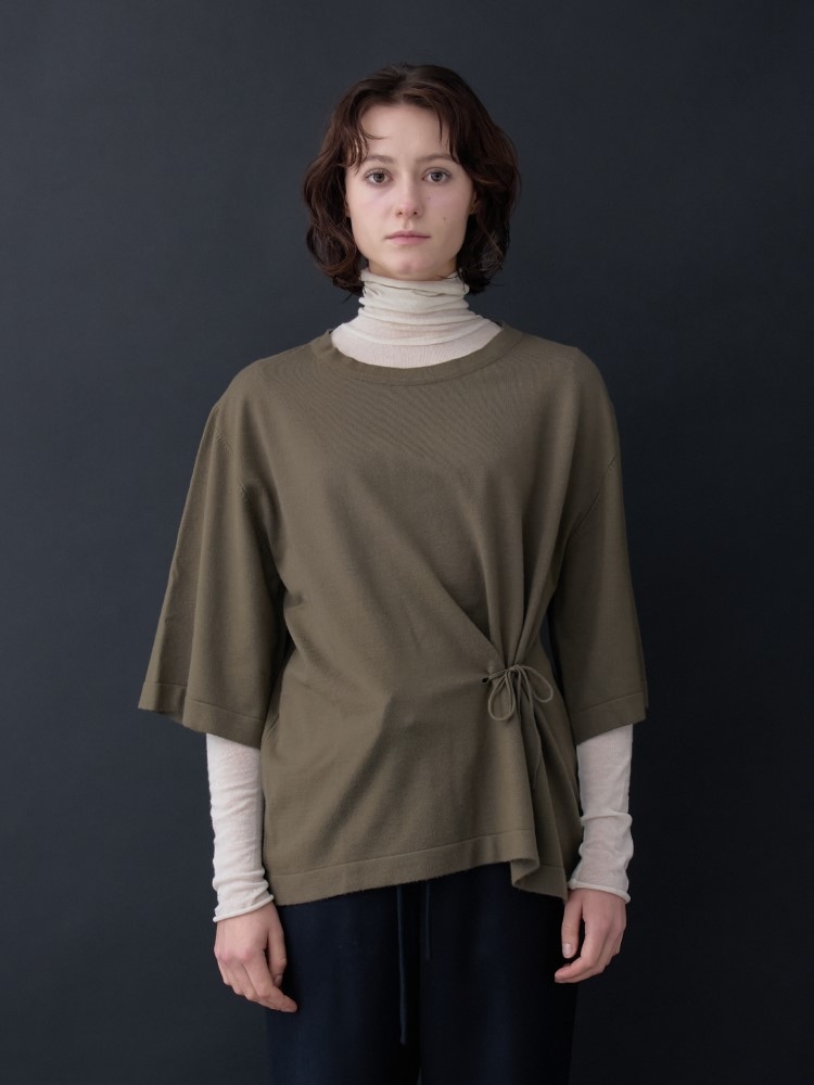 Square Knit Pullover