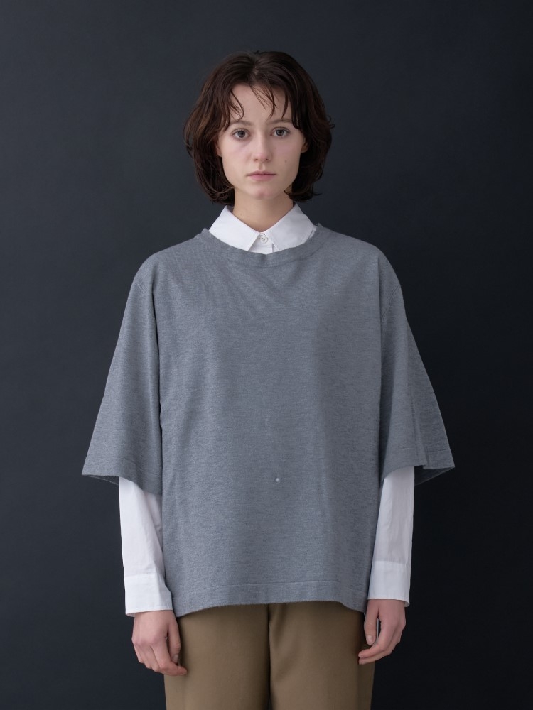 Square Knit Pullover