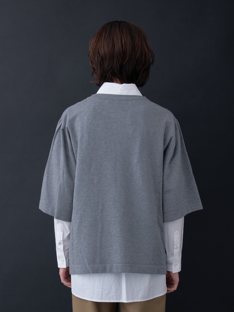 Square Knit Pullover