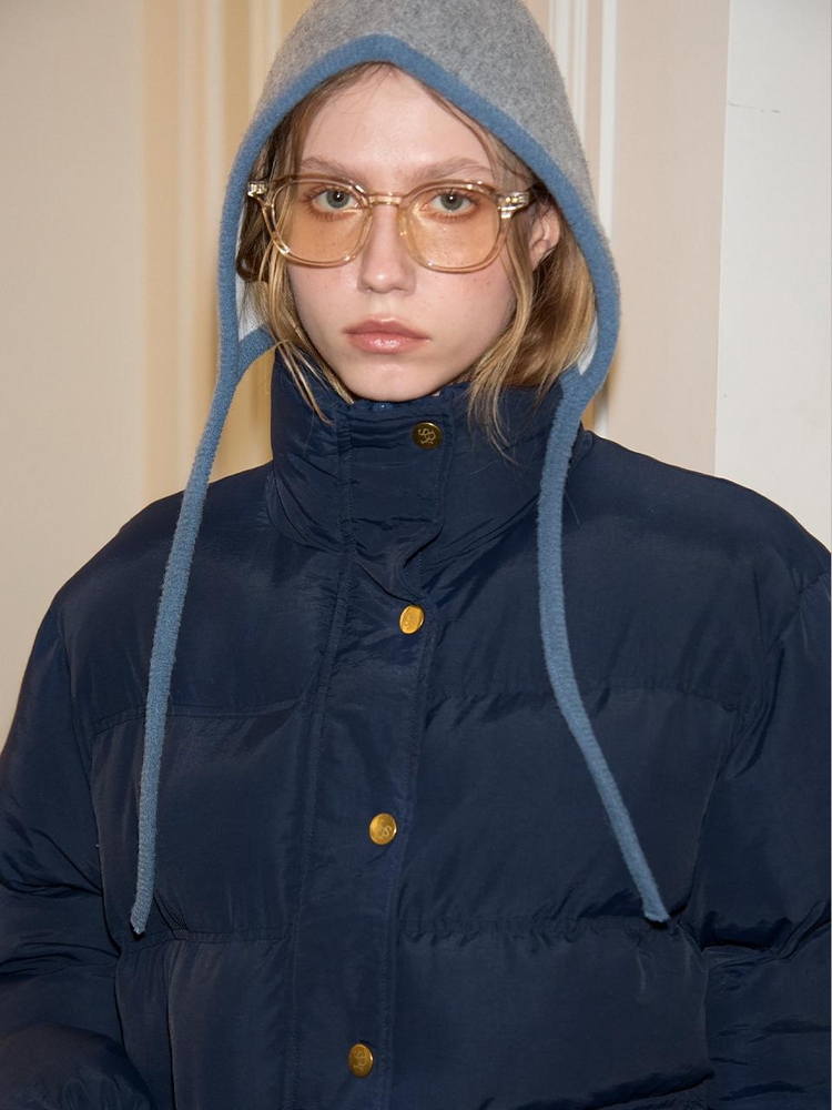 Classic Puffer Jacket_ Navy