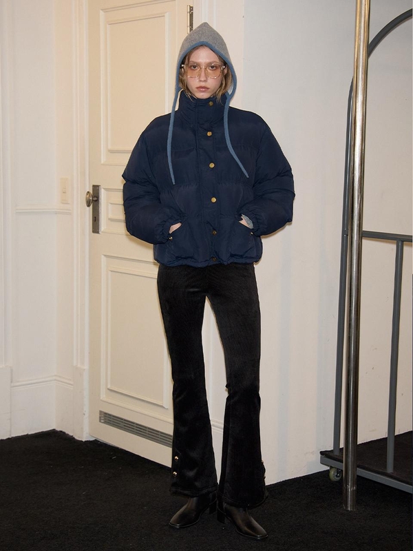 Classic Puffer Jacket_ Navy