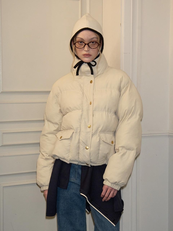 Classic Puffer Jacket_ Ivory