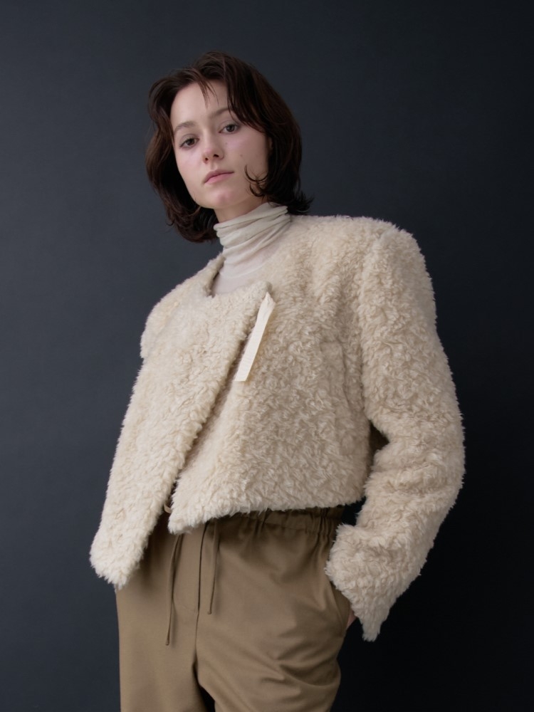 Eco Fur Crop Jumper(~12/12 2nd drop)