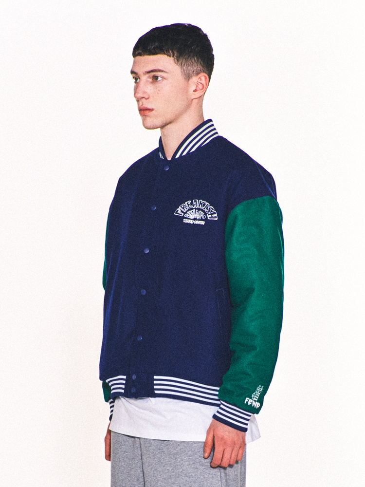 WEIRD PICNIC VARSITY JACKET