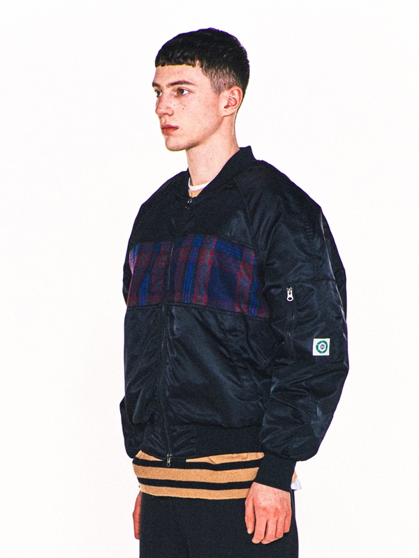 MAGE MA-1 BOMBER JACKET (BLACK)