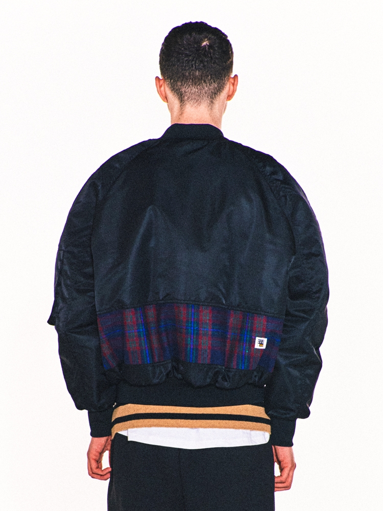 MAGE MA-1 BOMBER JACKET (BLACK)