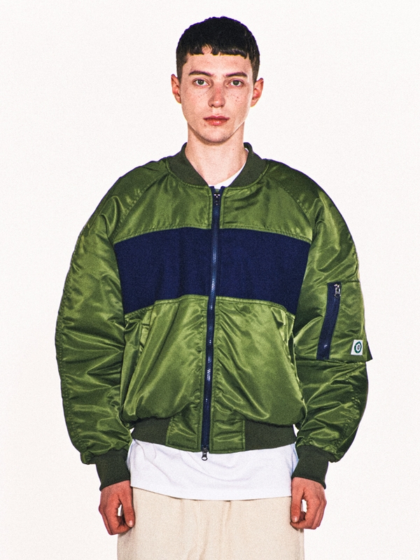 MAGE MA-1 BOMBER JACKET (KHAKI)