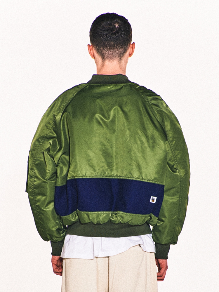 MAGE MA-1 BOMBER JACKET (KHAKI)