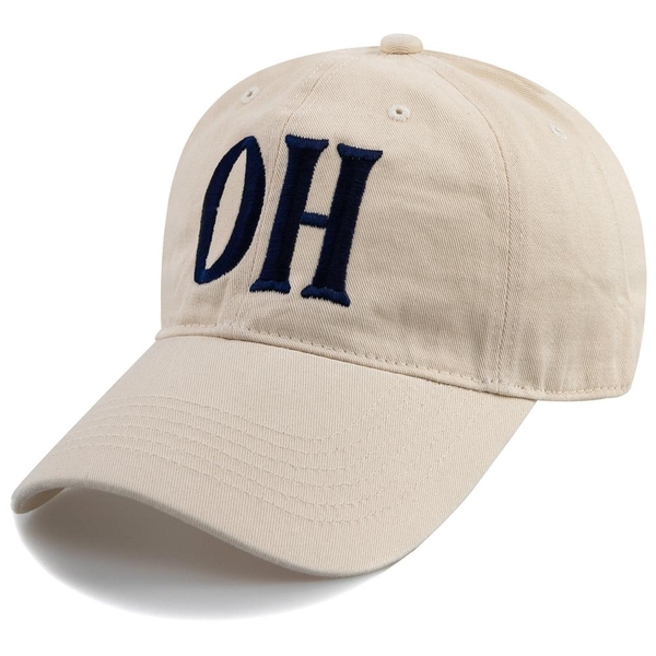 Ohio O.H BALL CAP-LIGHT BEIGE