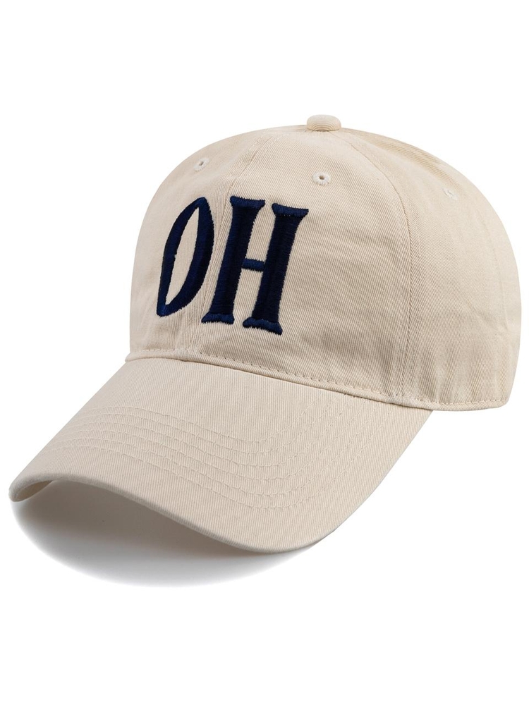 Ohio O.H BALL CAP-LIGHT BEIGE