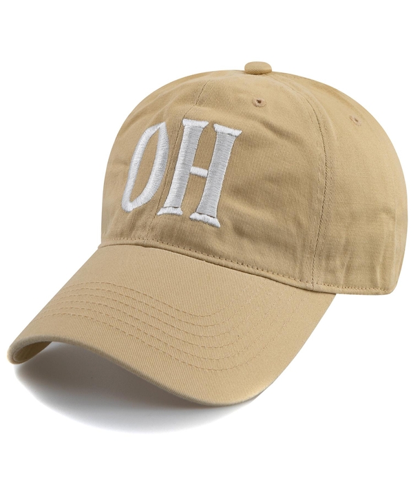 Ohio O.H BALL CAP-BEIGE