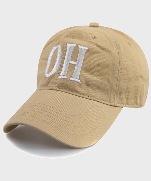 Ohio O.H BALL CAP-BEIGE