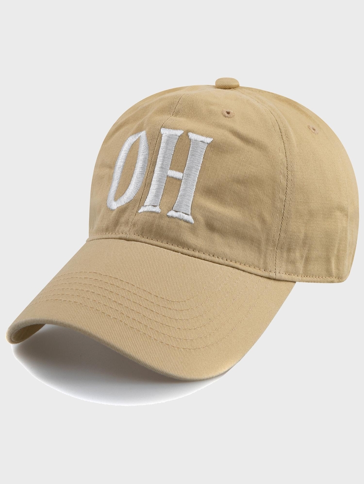 Ohio O.H BALL CAP-BEIGE