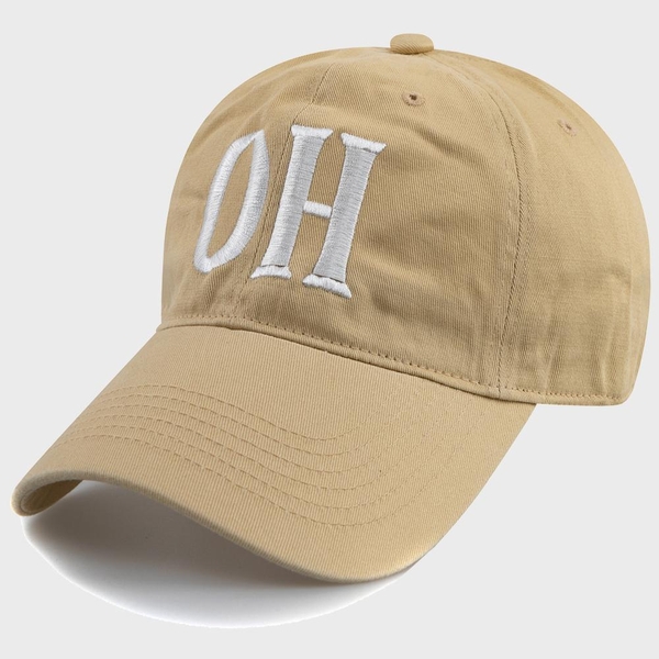 Ohio O.H BALL CAP-BEIGE