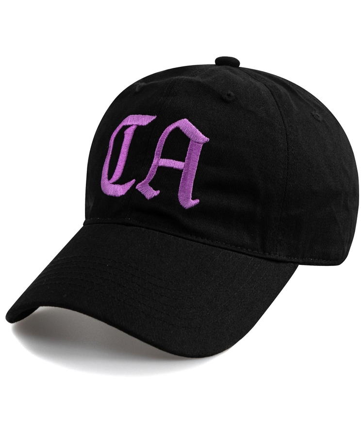 California C.A BALL CAP-BLACK