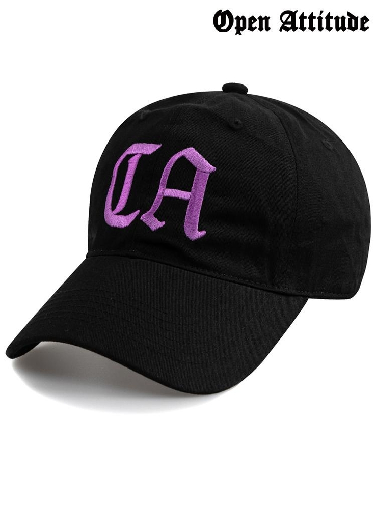 California C.A BALL CAP-BLACK