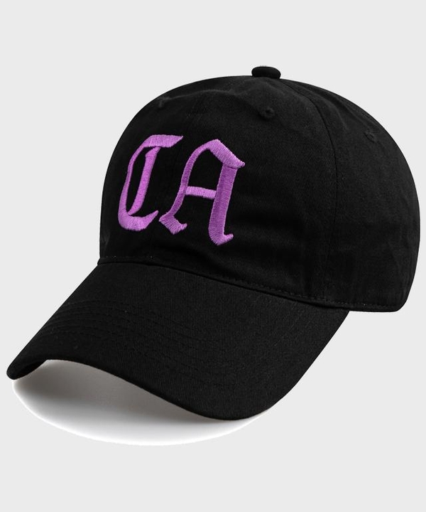 California C.A BALL CAP-BLACK