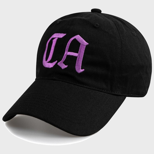 California C.A BALL CAP-BLACK