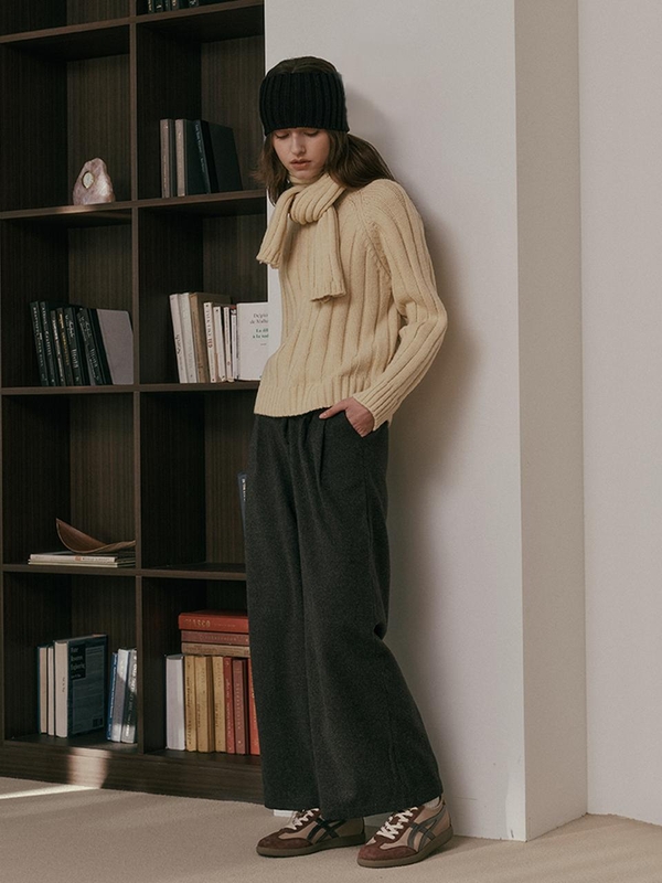 AR_Loose winter pants_GRAY