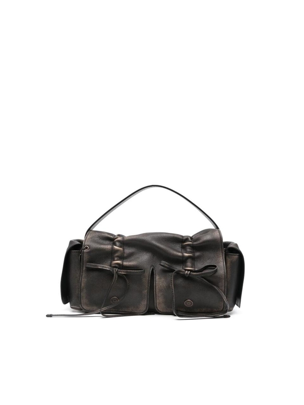 아크네 스튜디오 SS25 Bag Acne A10368  BR/BE BROWN