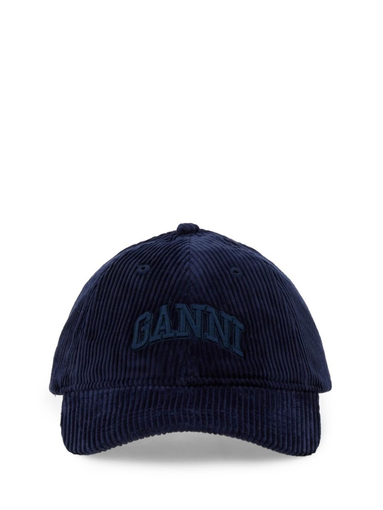 가니 SS25 GANNI Hats A6472_642 BLUE