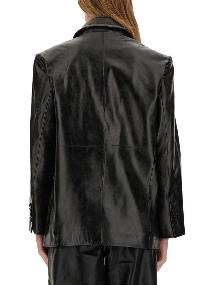 스탠드스튜디오 SS25 STAND Jacket 66392_783089994 DARK BROWN