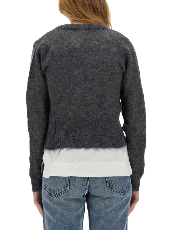 가니 SS25 GANNI Knitwear K2411_921 GREY