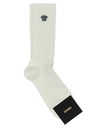 베르사체 SS25 VERSACE SOCKS 10088351A13105 2W020 White