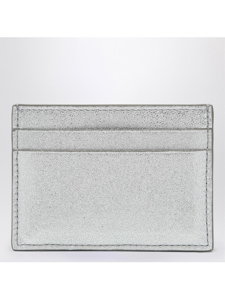 로에베 SS25 Loewe Anagram Puffer silver card holder C821322X03LE Metal