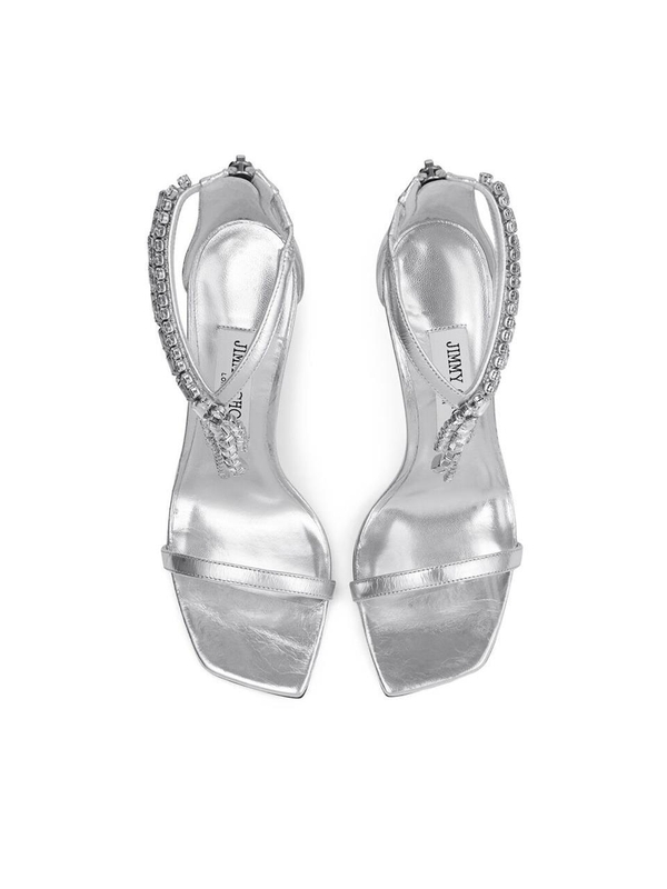 지미추 SS25 Shoes Jimmy Choo VERITY SANDAL BYK SILVE SILVER