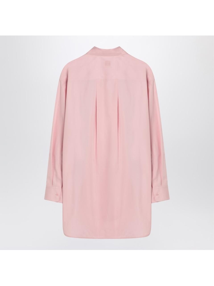 로에베 SS25 Loewe Pink cotton shirt S359Y05XCVCO Pink